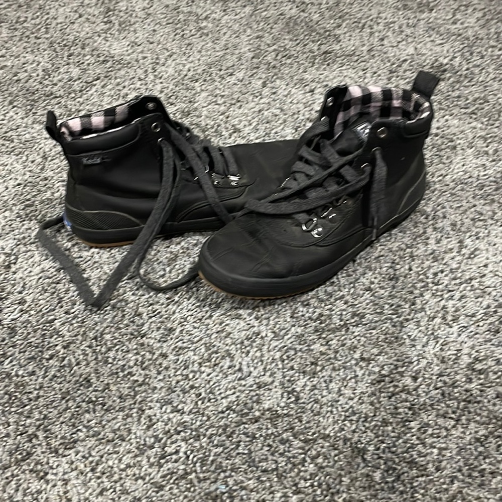 Keds dream foam lace up booties